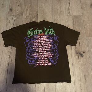 Travis Scott Cactus Jack 'I Know' Tour Merch T-Shirt Size XL